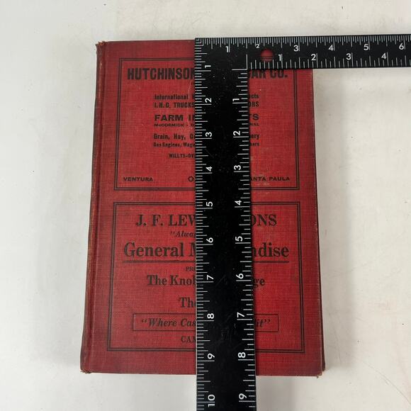 1918-19 CA Ventura County Directory FAIR Business Ancestry Genealogy Antique Vtg - Picture 15 of 16